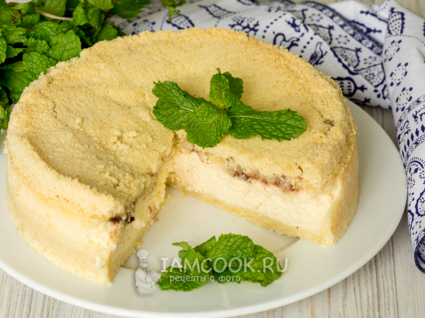 Королевская ватрушка с вареньем, рецепт с фото