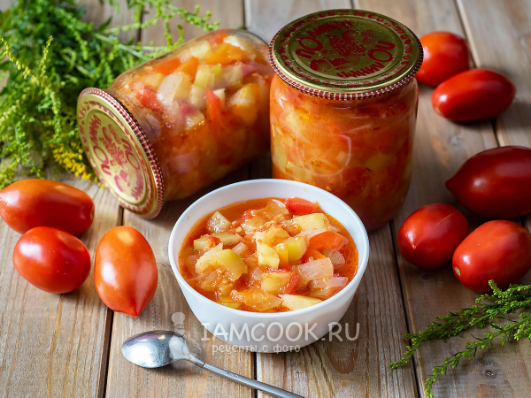 Салат «Натали» из кабачков на зиму, рецепт с фото