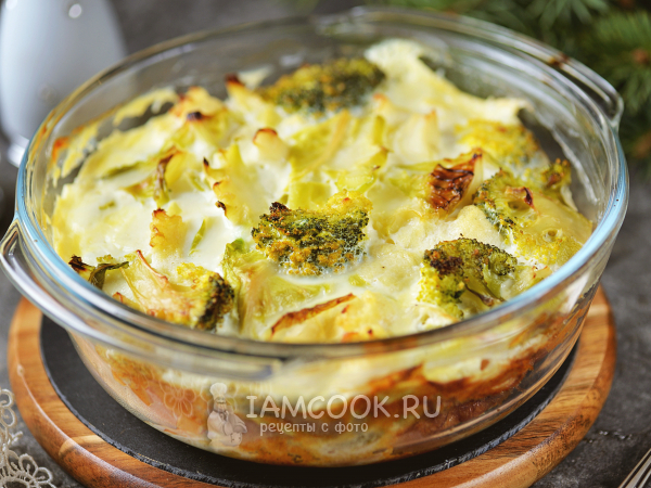 Диетическая овощная запеканка в духовке (ПП), рецепт с фото