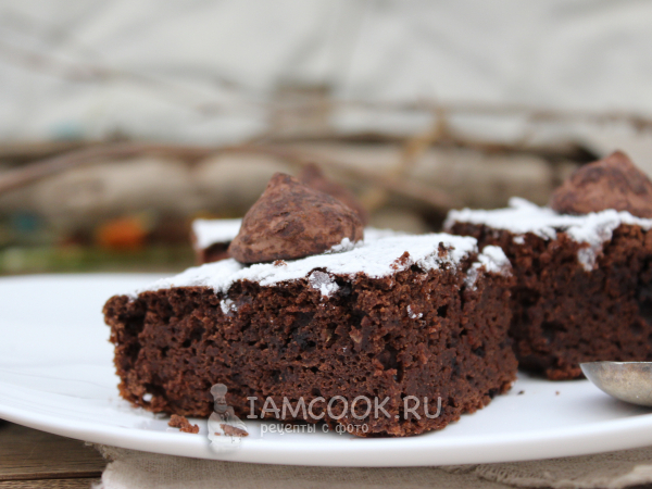 Фасолевый торт (из консервированной фасоли), рецепт с фото