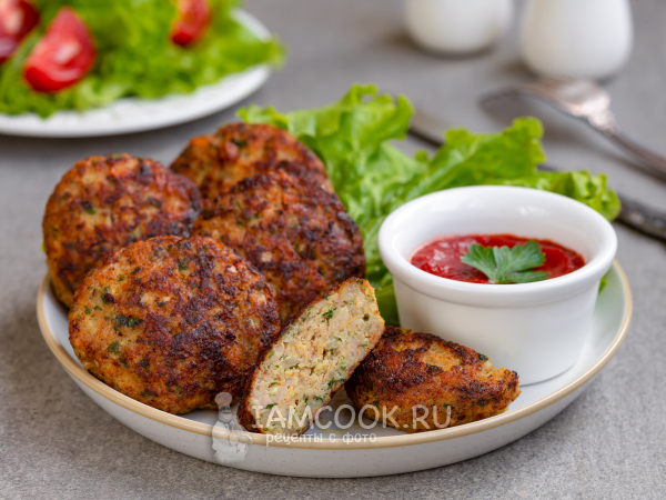Куриные кето котлеты, рецепт с фото
