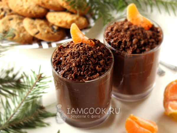 Шоколадный кисель, рецепт с фото
