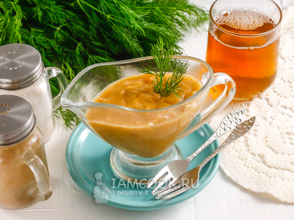 Пивной соус, рецепт с фото