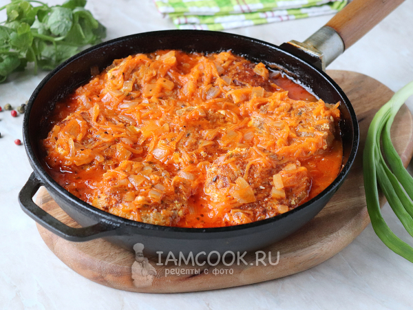 Подлива для рыбных котлет, рецепт с фото