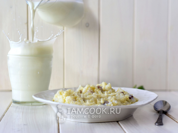 Пшенно-рисовая каша в мультиварке на молоке, рецепт с фото