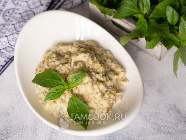 Икра из баклажанов с майонезом, рецепт с фото