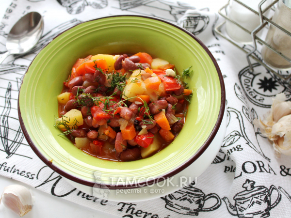 Барбунья по-турецки, рецепт с фото