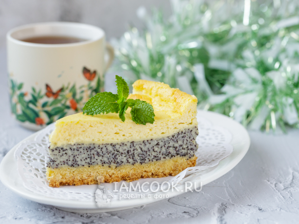 Маковый сметанник, рецепт с фото