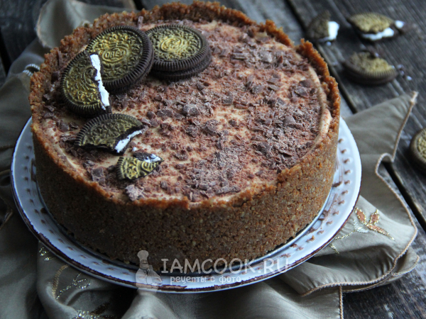 Карамельный чизкейк без выпечки, рецепт с фото