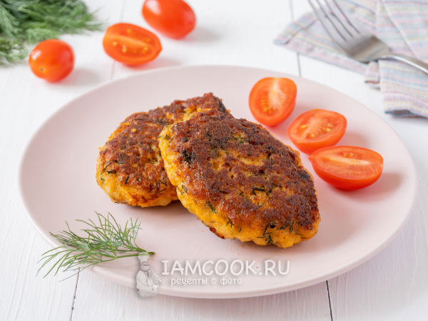 Котлеты из камбалы, рецепт с фото