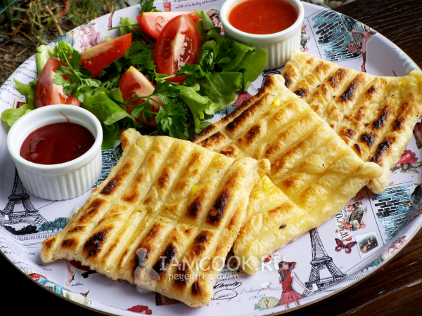 Хачапури на мангале, рецепт с фото