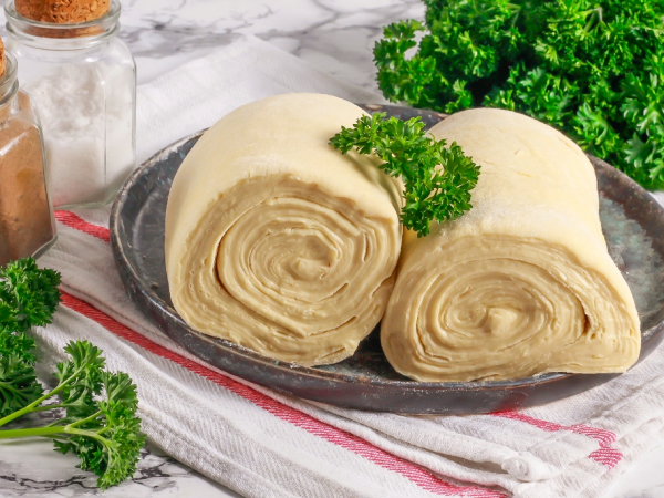 Слоеное тесто на маргарине, рецепт с фото