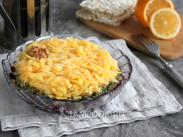 Салат из репы и свёклы, рецепт с фото