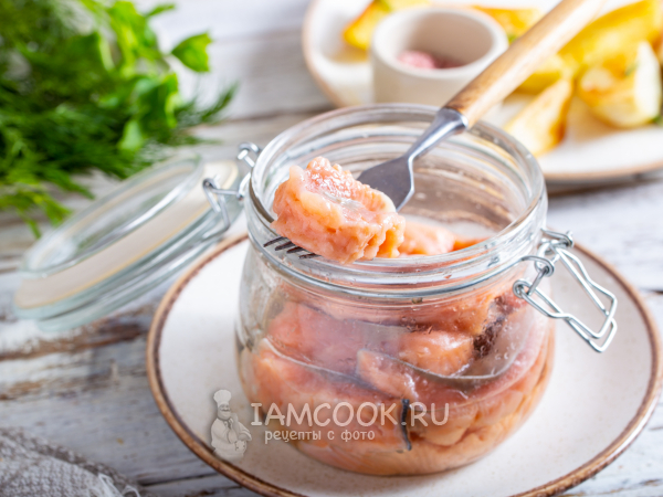 Засолка горбуши в рассоле, рецепт с фото