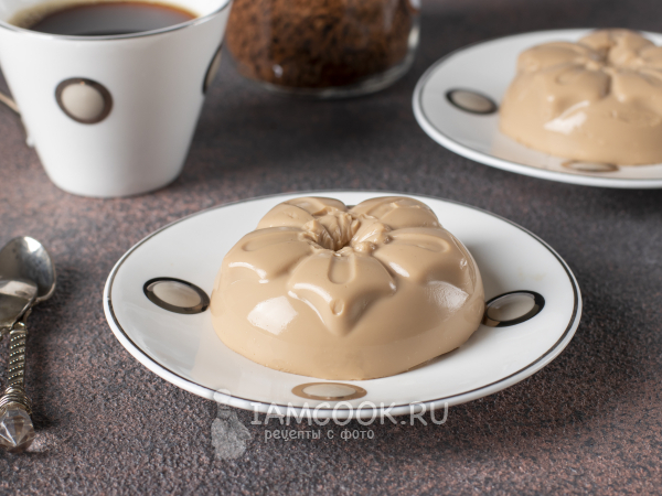 Кофейное Бланманже, рецепт с фото