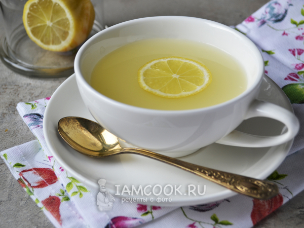 Лимонный кисель, рецепт с фото