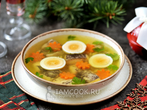 Заливное из сома, рецепт с фото