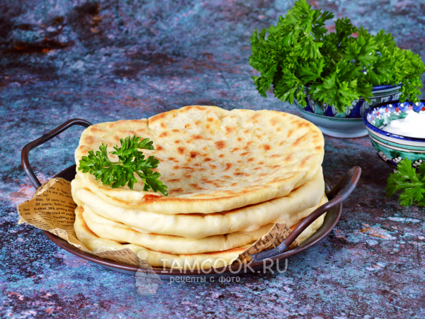 Хачапури по-тбилисски за 5 минут, рецепт с фото