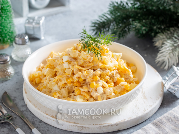 Салат «Парижанка», рецепт с фото