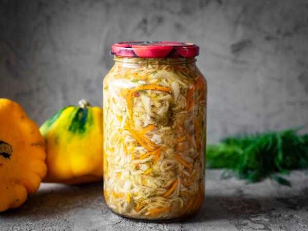 Патиссоны по-корейски на зиму, рецепт с фото