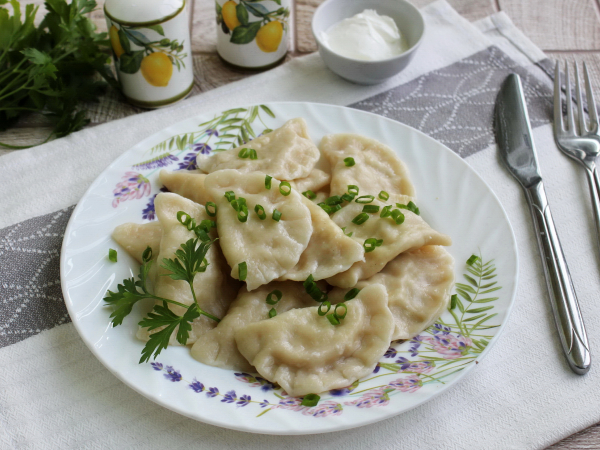 Вареники с индейкой, рецепт с фото