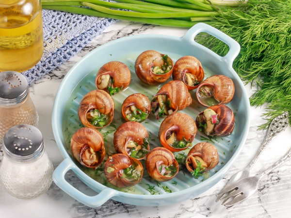 Улитки по-бургундски, рецепт с фото