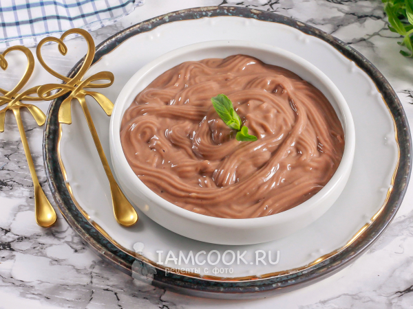 Постный шоколадный крем для торта, рецепт с фото