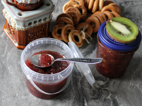 Варенье из крыжовника и киви на зиму, рецепт с фото