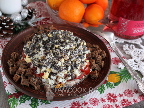 Салат «Курица под кайфом», рецепт с фото