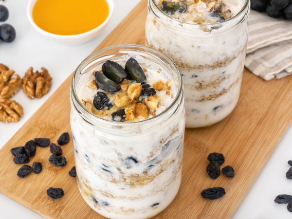 Овсянка на кефире на ночь, рецепт с фото