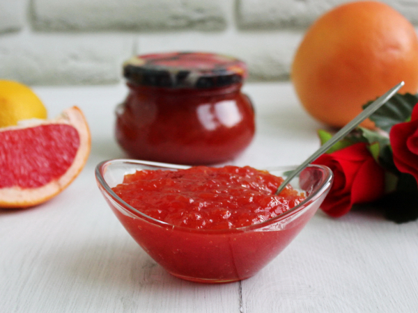 Джем из грейпфрута, рецепт с фото