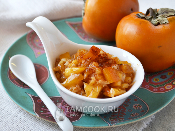 Чатни из хурмы, рецепт с фото