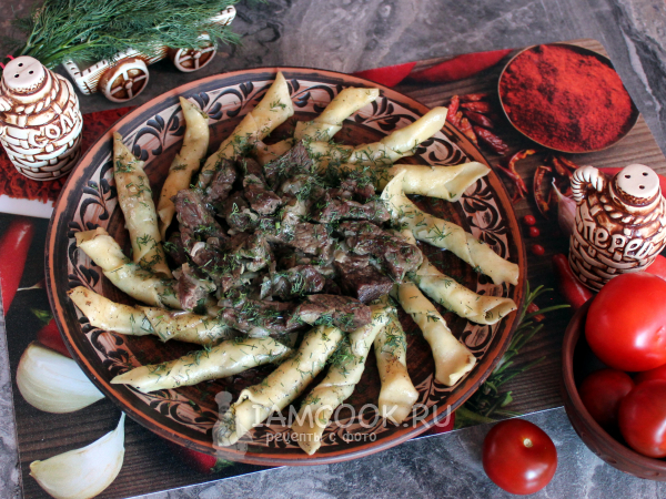 Жайма (казахское блюдо), рецепт с фото