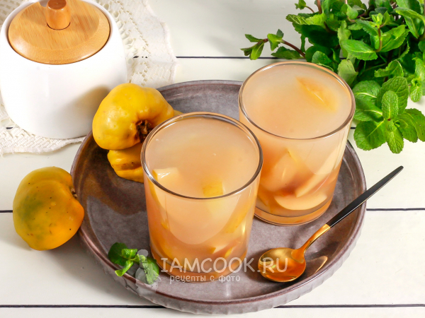 Кисель из айвы, рецепт с фото