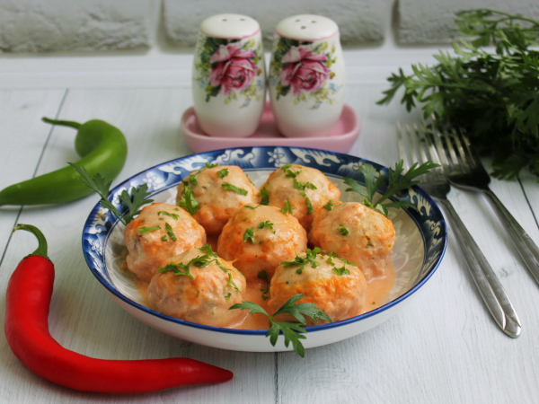 Тефтели в рукаве, рецепт с фото