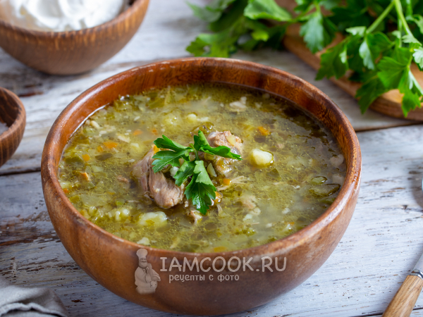 Серые щи из крошева в мультиварке, рецепт с фото