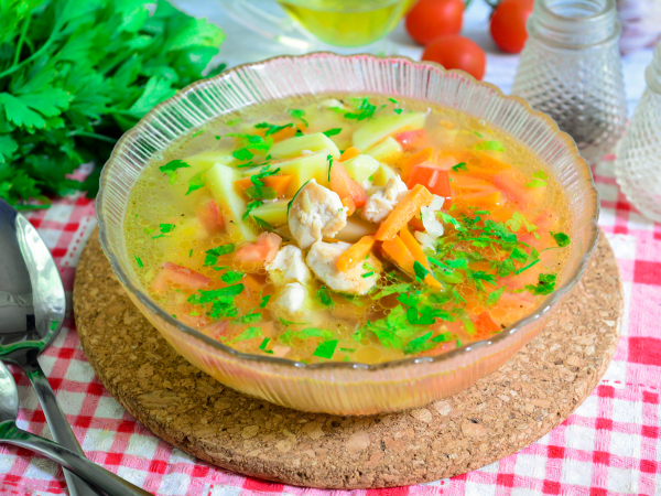 Жареный суп, рецепт с фото