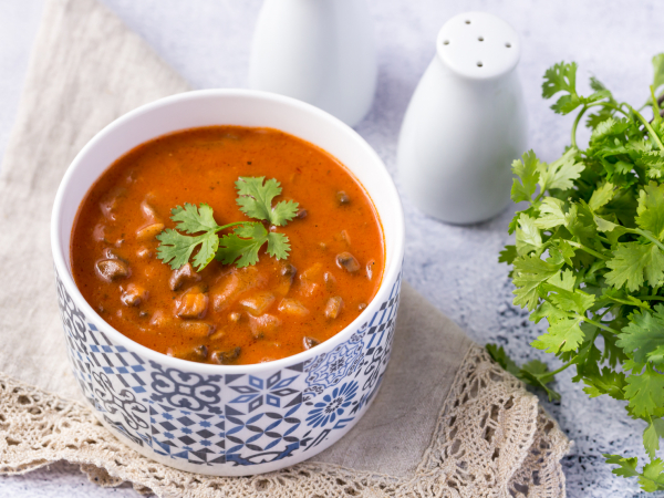 Постная грибная подлива из шампиньонов, рецепт с фото