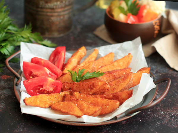 Картошка по-деревенски как в макдональдс, рецепт с фото