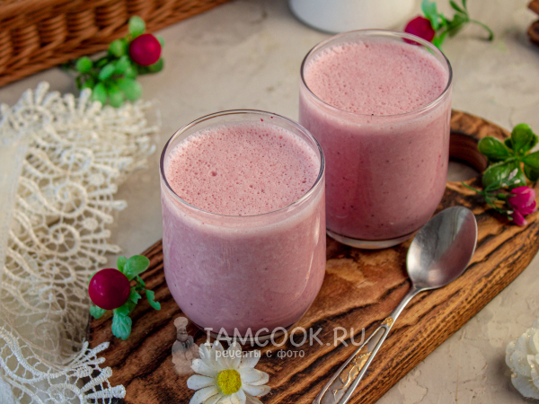 Ягодное (клубничное) суфле с желатином, рецепт с фото