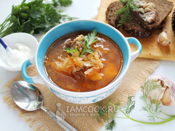 Крестьянские щи (деревенские), рецепт с фото