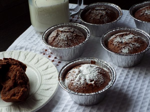 Брауни кексы (маффины, капкейки), рецепт с фото