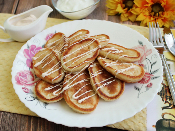 Оладьи на мацони, рецепт с фото