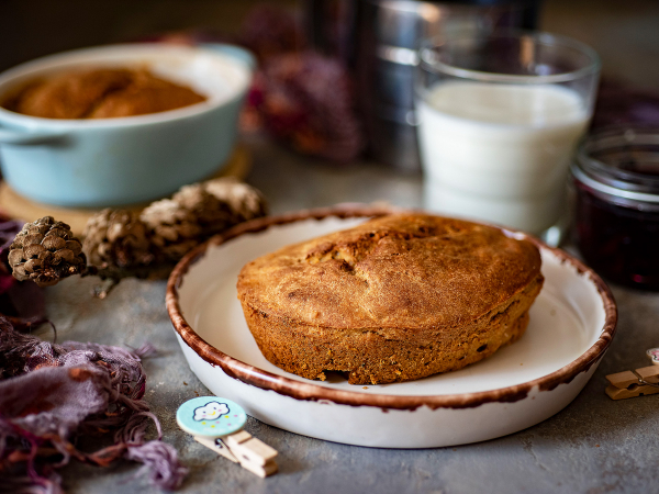 Постный морковно-банановый кекс, рецепт с фото