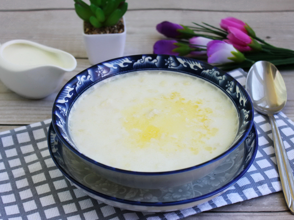 Молочный суп с клецками, рецепт с фото