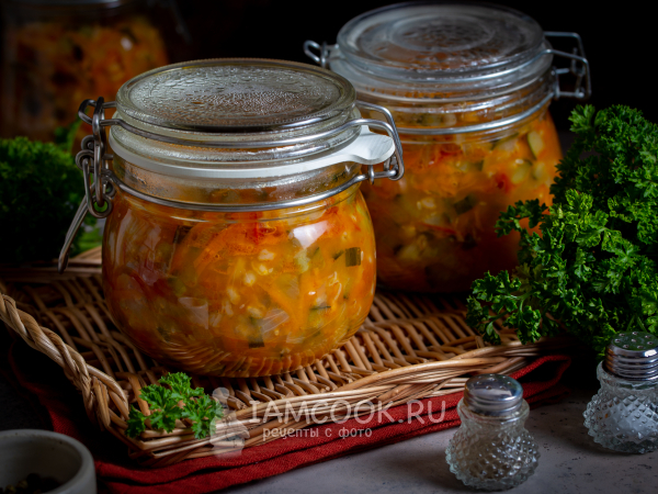 Рассольник с помидорами и перловкой на зиму, рецепт с фото