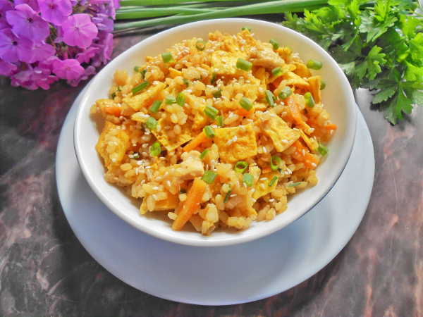 Японский плов, рецепт с фото