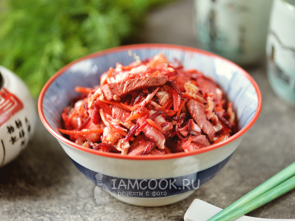 Салат «Китайский дракон», рецепт с фото