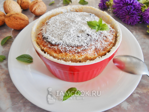 Ореховое суфле, рецепт с фото