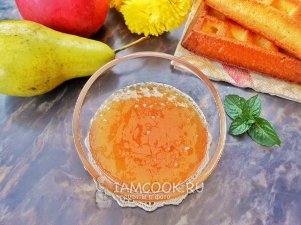 Льежский сироп из яблок и груш, рецепт с фото
